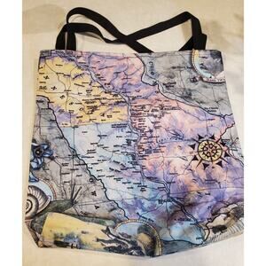 Mark Twain Map Tote Bag